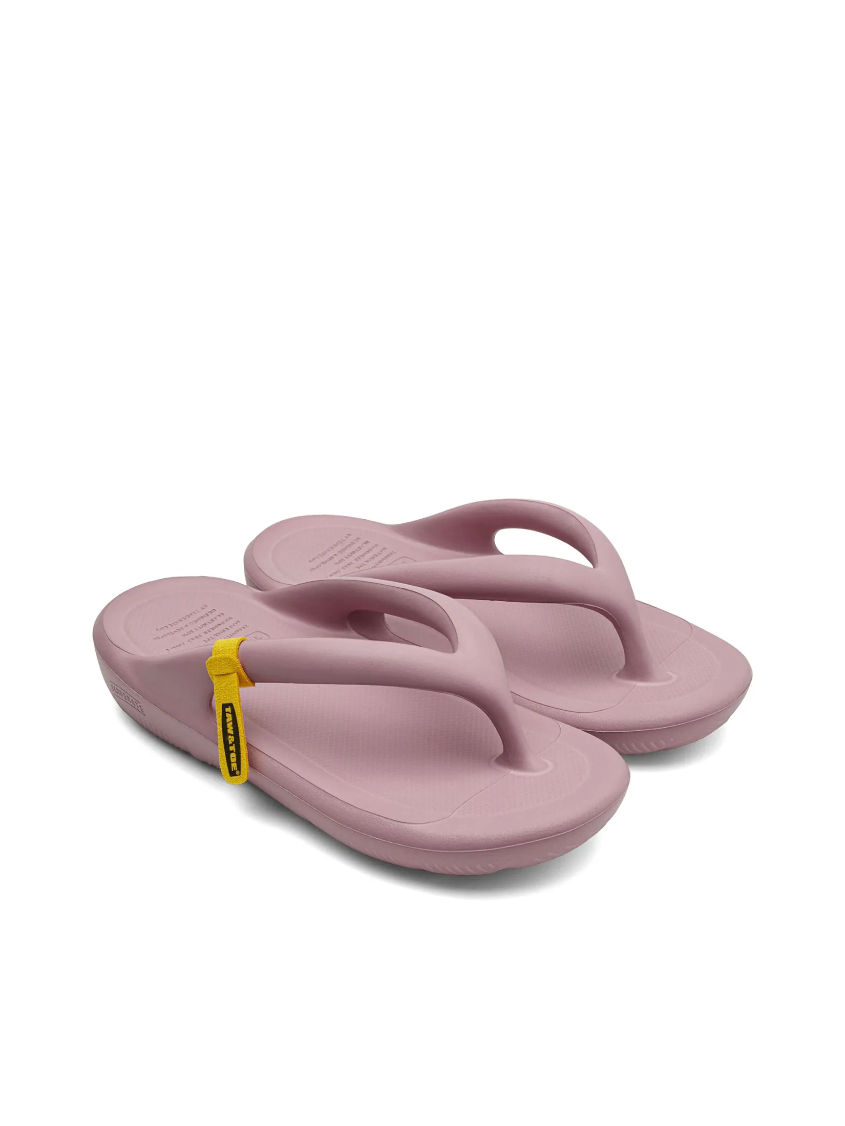 TAW&TOE Unisex Sandals Zerovity Flip Flop OG Misty Pink