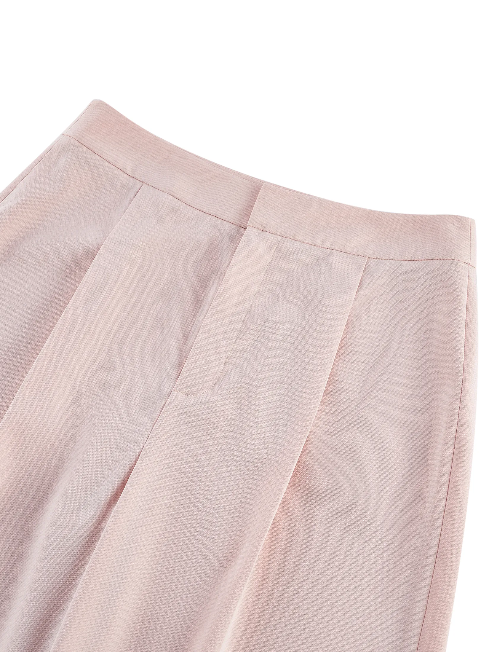 G2000 Women Clothing Cooling Multi-Way Stretch Relaxed Straight Leg Suit Pants Straight Leg - Pink