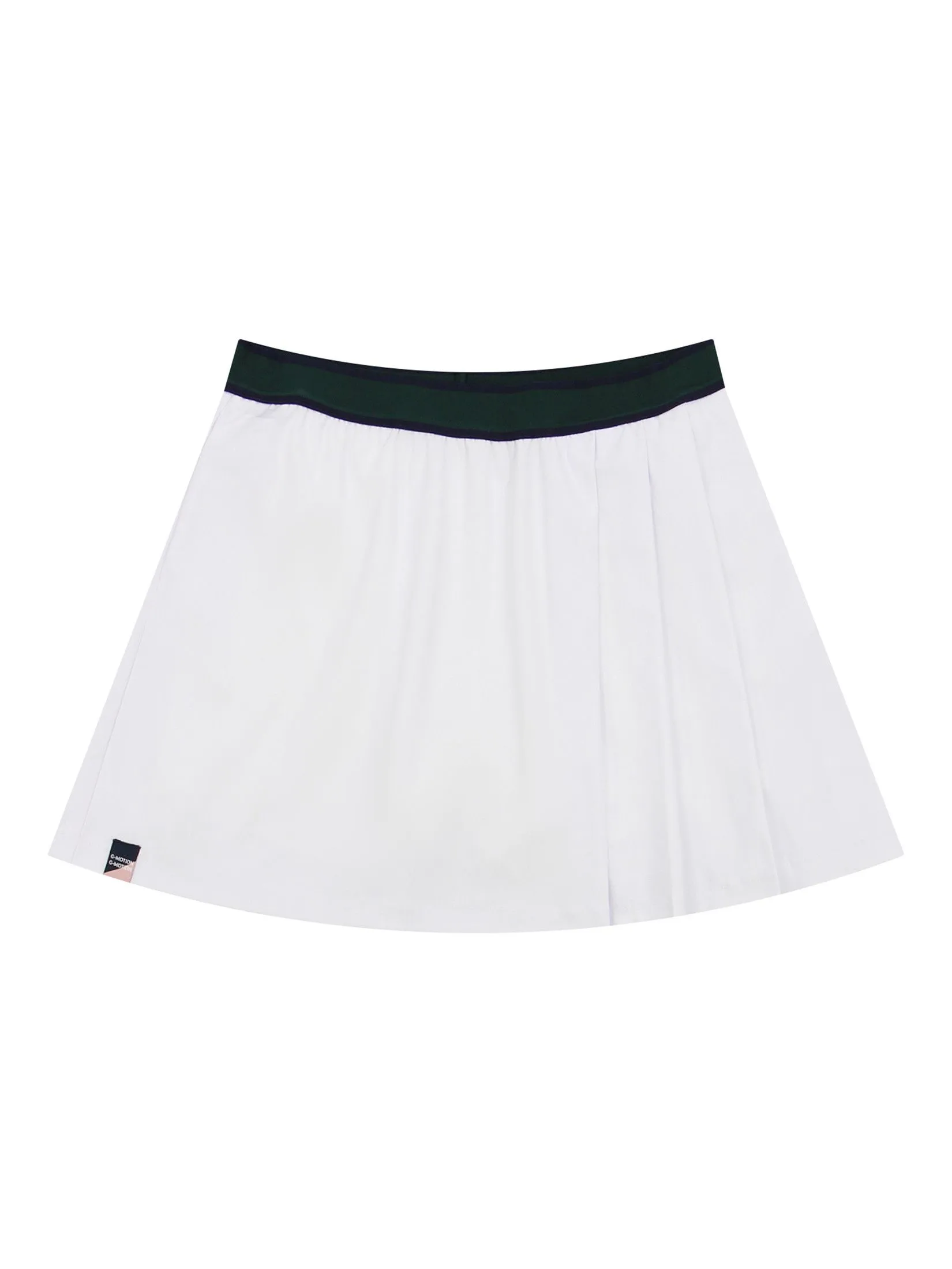 GIORDANO Women's Relaxed G-Motion Skort (Tennis) Signature White
