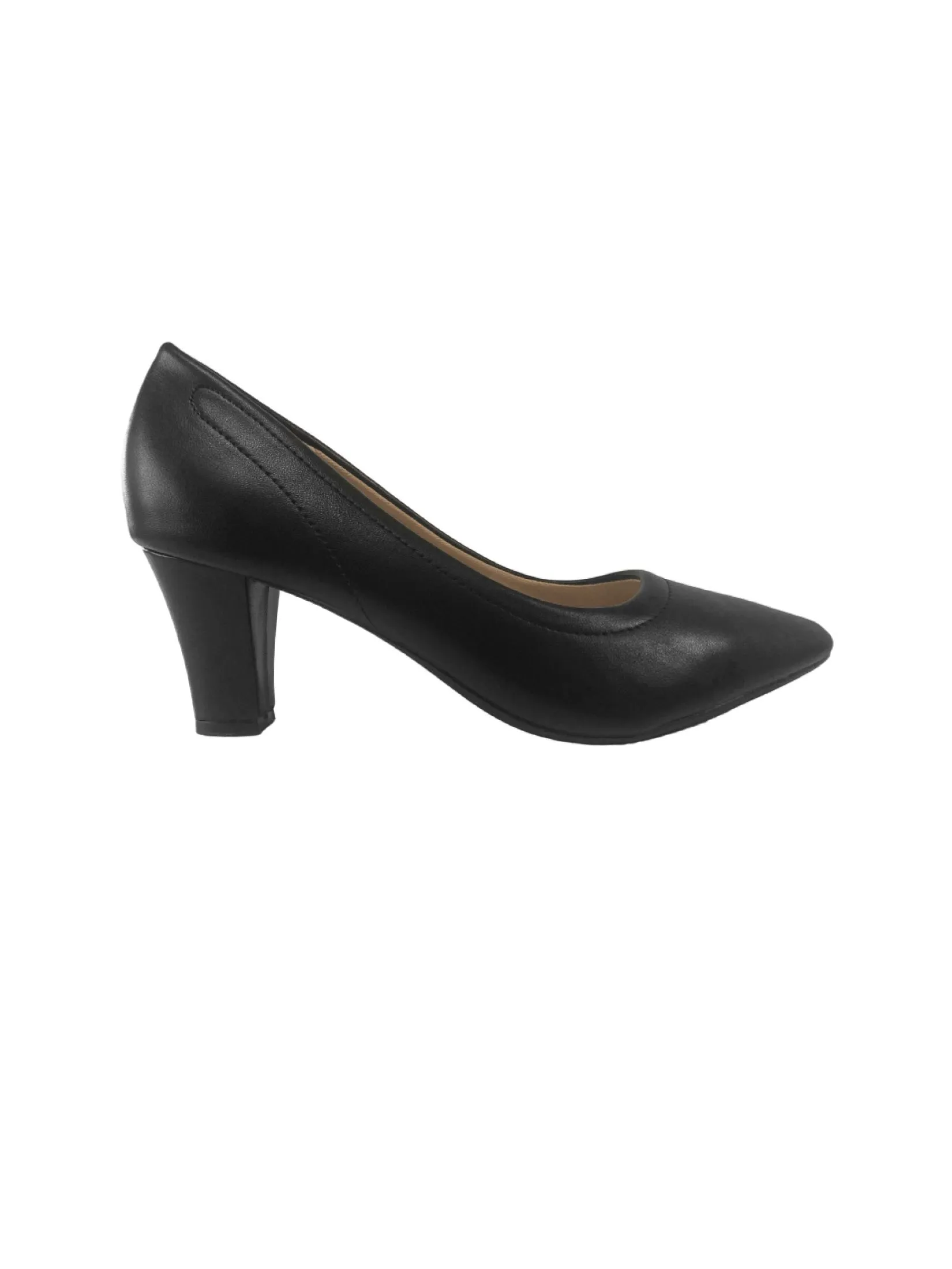 D'ARTE Black High heel pump shoes, model D75-23294
