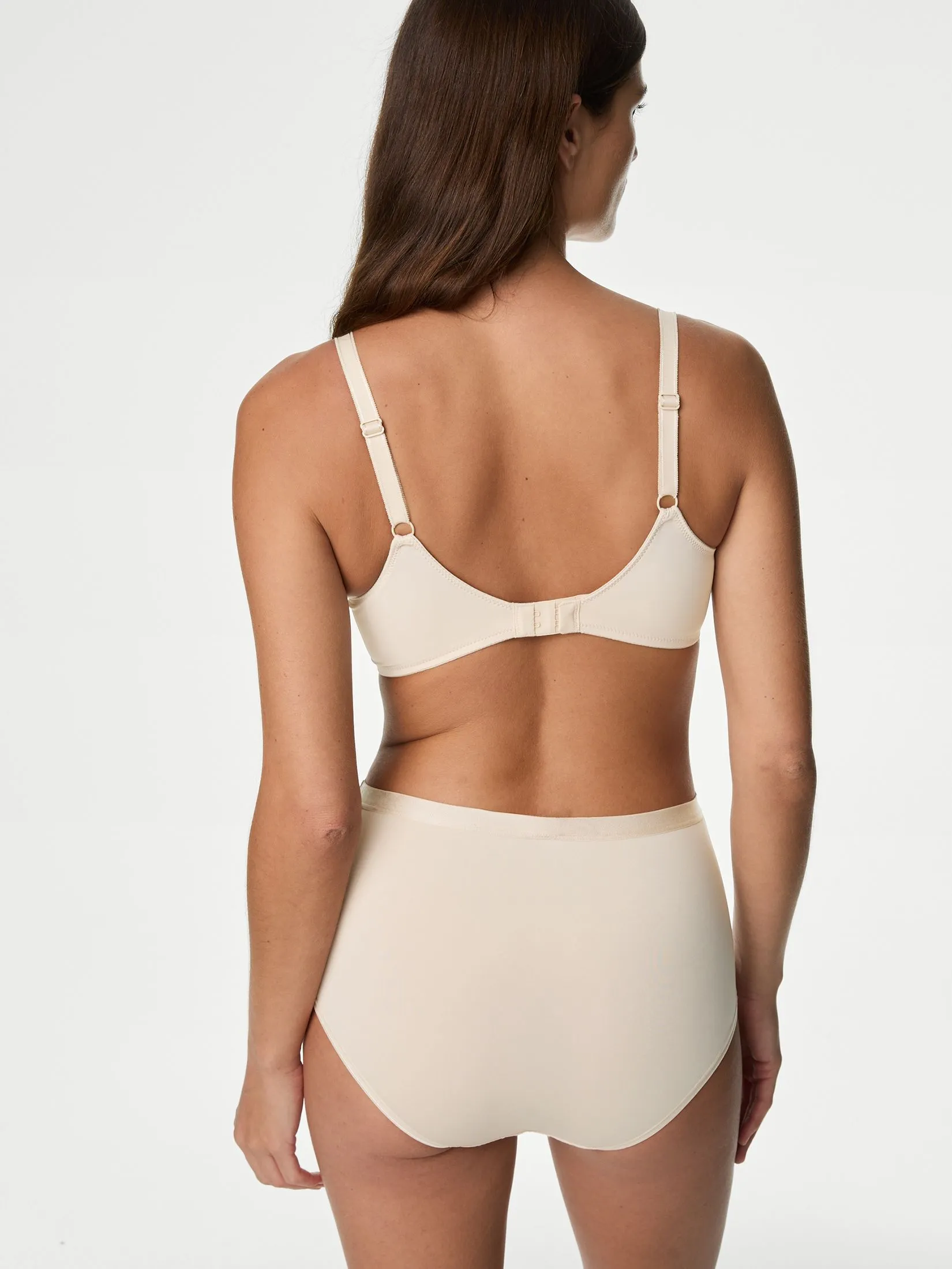 MARKS & SPENCER Women Briefs Wildblooms Full 3pk Almond