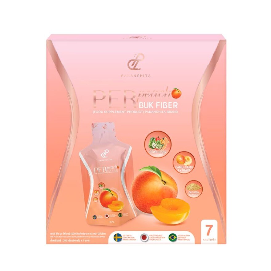 Pananchita Per Peach Buk Fiber 7 Sachets