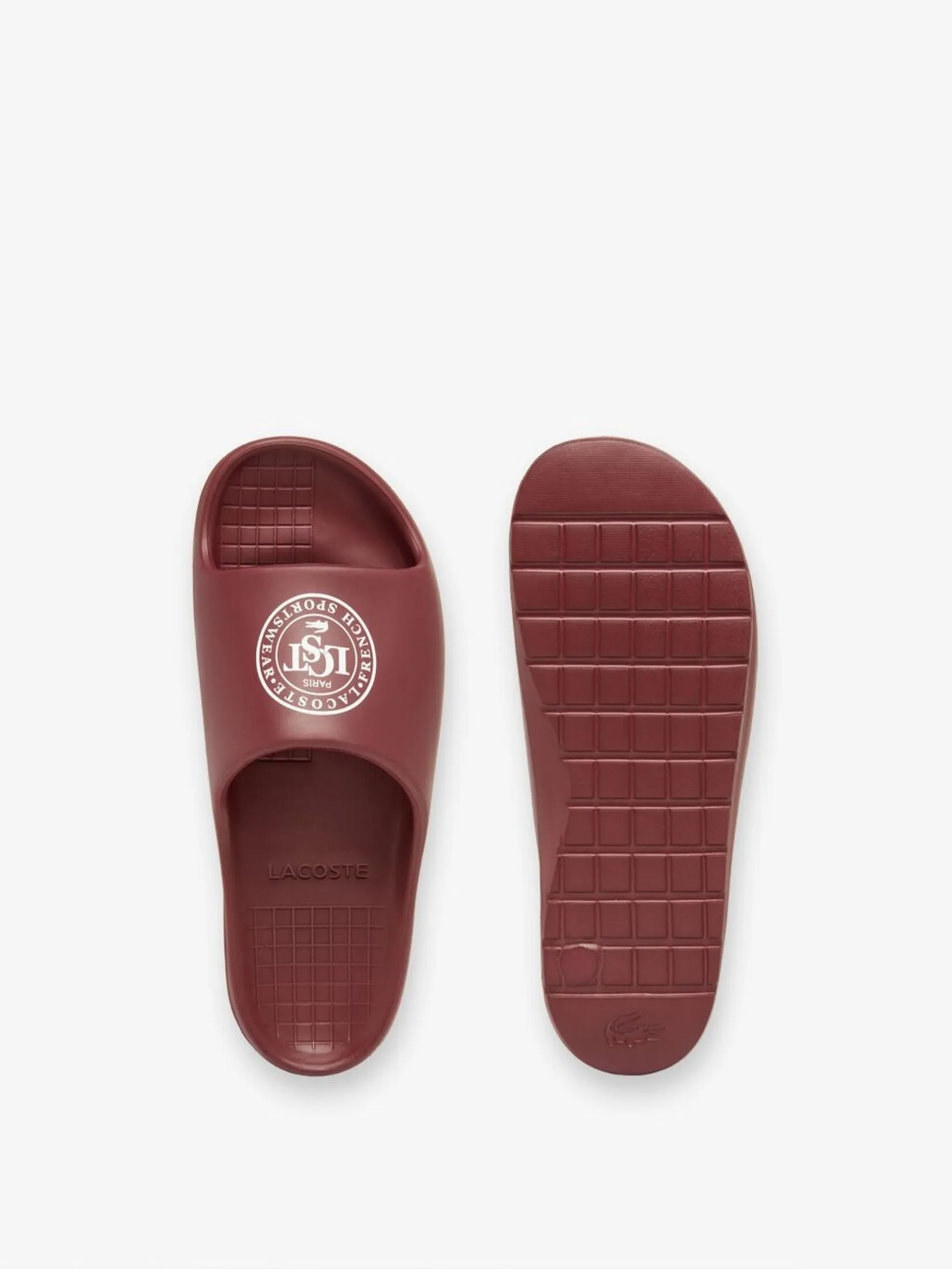 LACOSTE Men’s Serve Slide 2.0 Red
