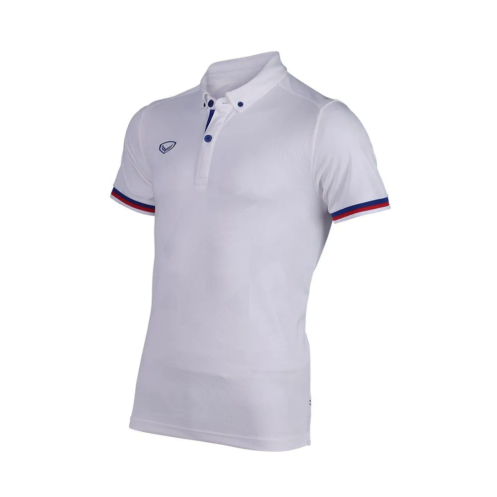 GRAND SPORT White Men's polo shirt (012260)