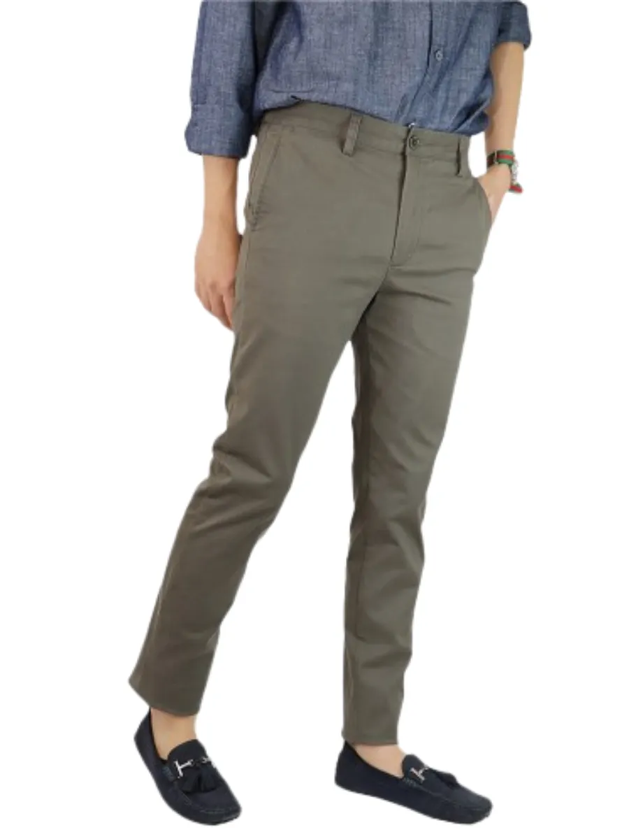 BOVY MEN'S SLAG-CHINO PREMIUMCOTTON GREEN