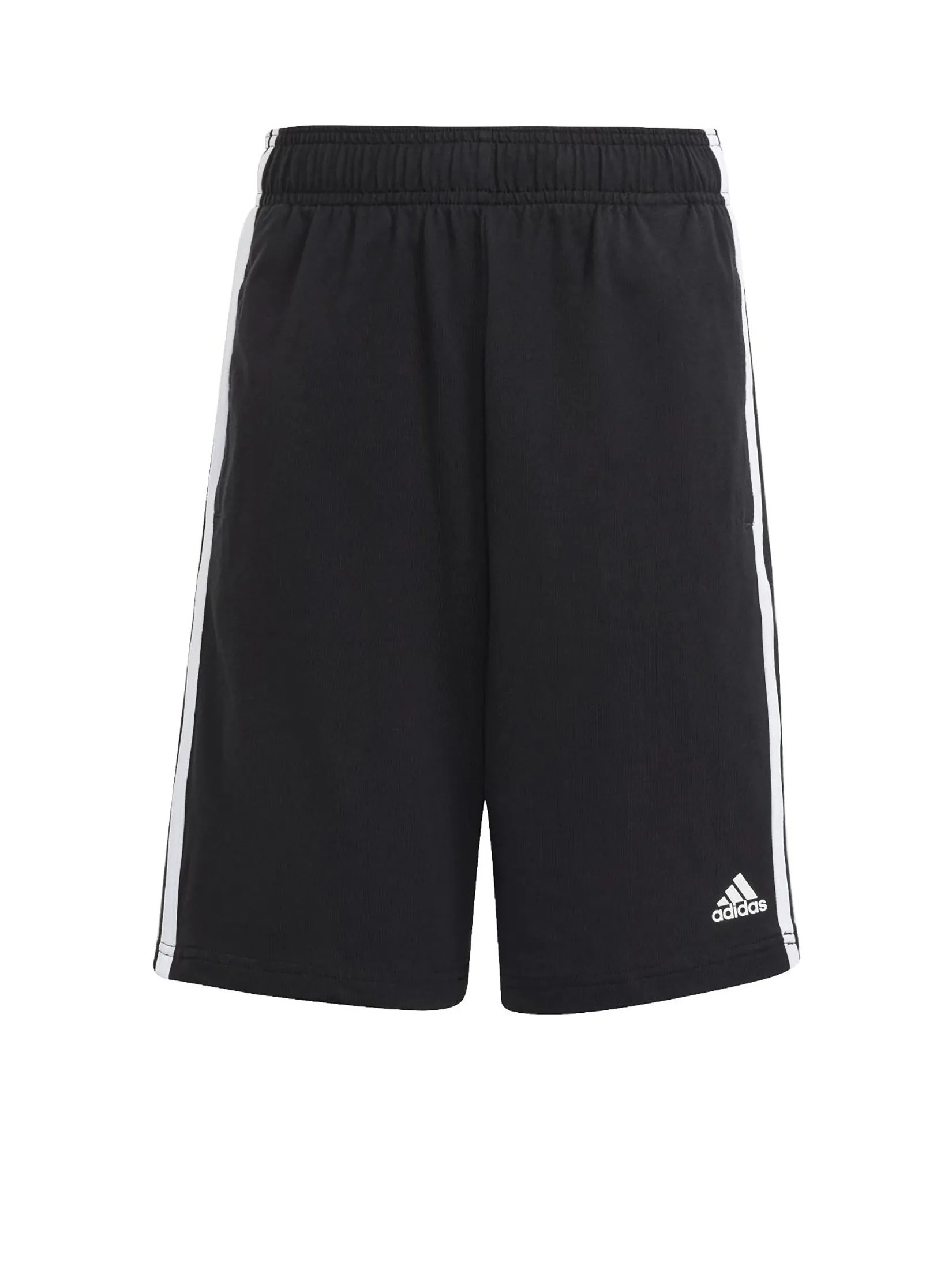 ADIDAS KIDS Unisex Kids Shorts Essentials 3-Stripes Knit Black