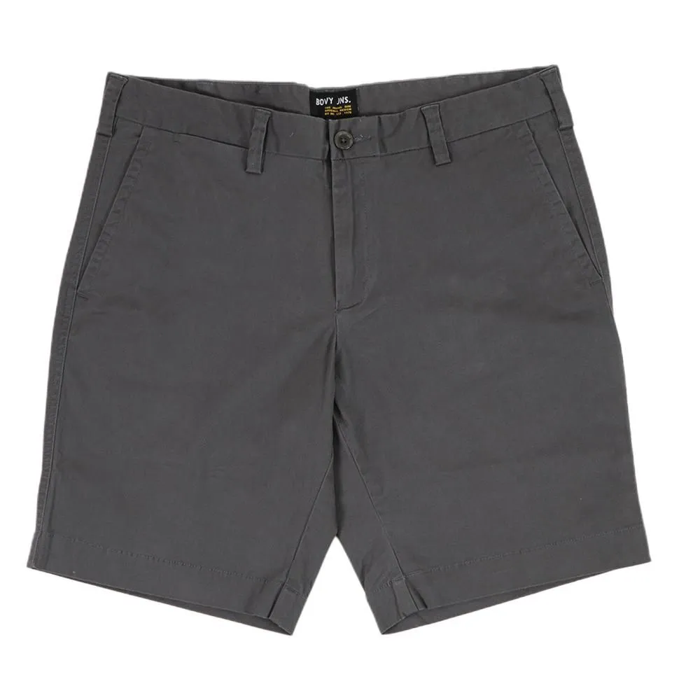 BOVY BS5012 GREY CHINO SHORT PANTS Size - 30