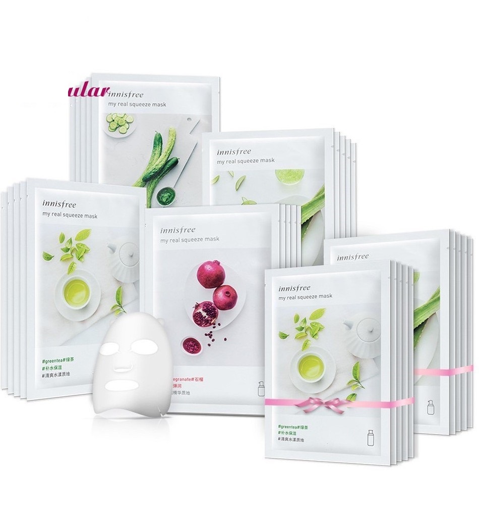 Тканевая маска для лица Innisfree 5 или 10 шт