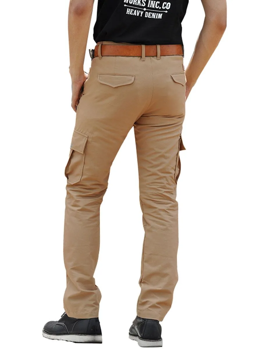 SIMPLE&RAW Duck Duty Pants Sk825-Br-26 Brown