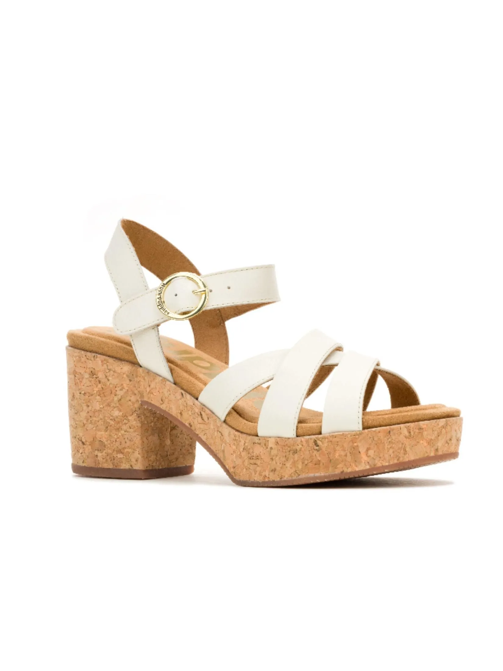 HUSH PUPPIES Women's Shoes Sandals Heels  - WHITE