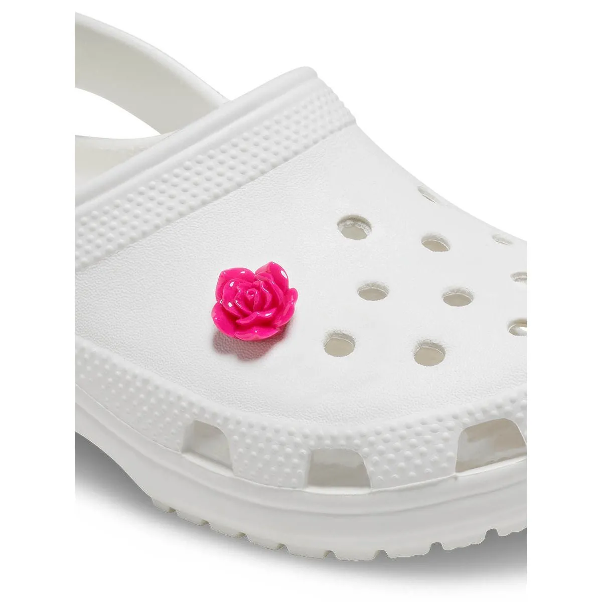 CROCS Jibbitz Shoes Charm Acrylic Pink Rose Multi Color - CR024AC184DUTH