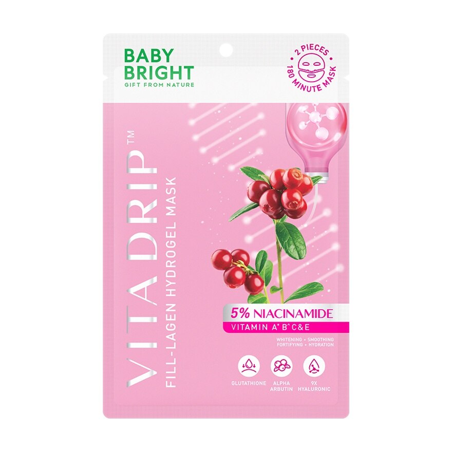 Baby Bright Hydrogel Mask Vita Drip Fill lagen 1S' - Vita Drip