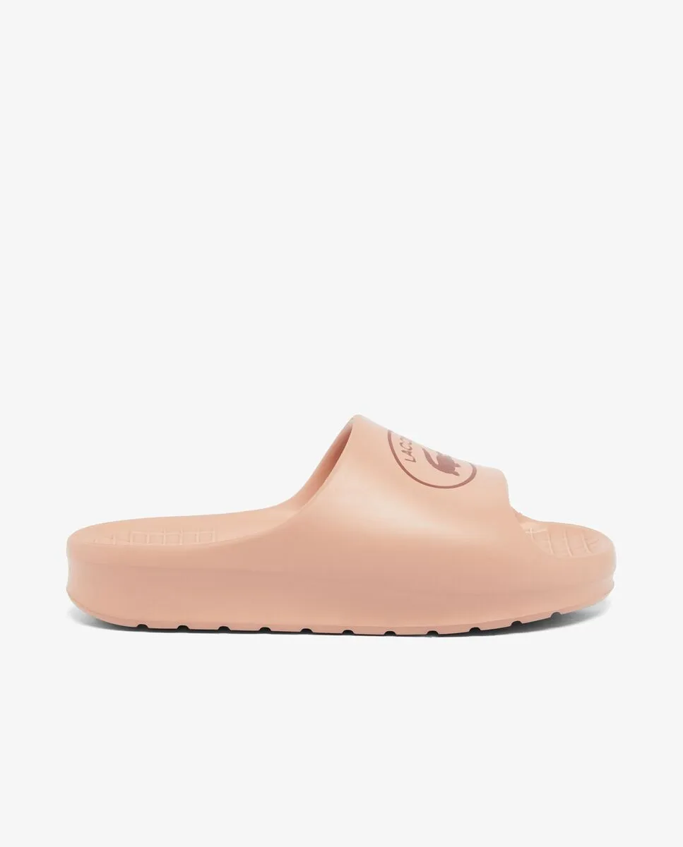 LACOSTE Women’s Serve Slides 2.0 Pink