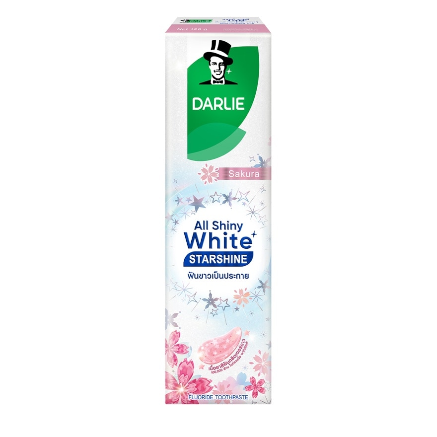 Darlie Toothpaste All Shiny White Starshine Sakura 120 G.