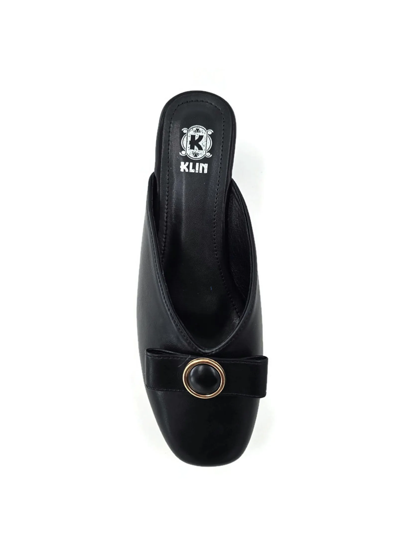 KLIN Woman Wedges Mule Black