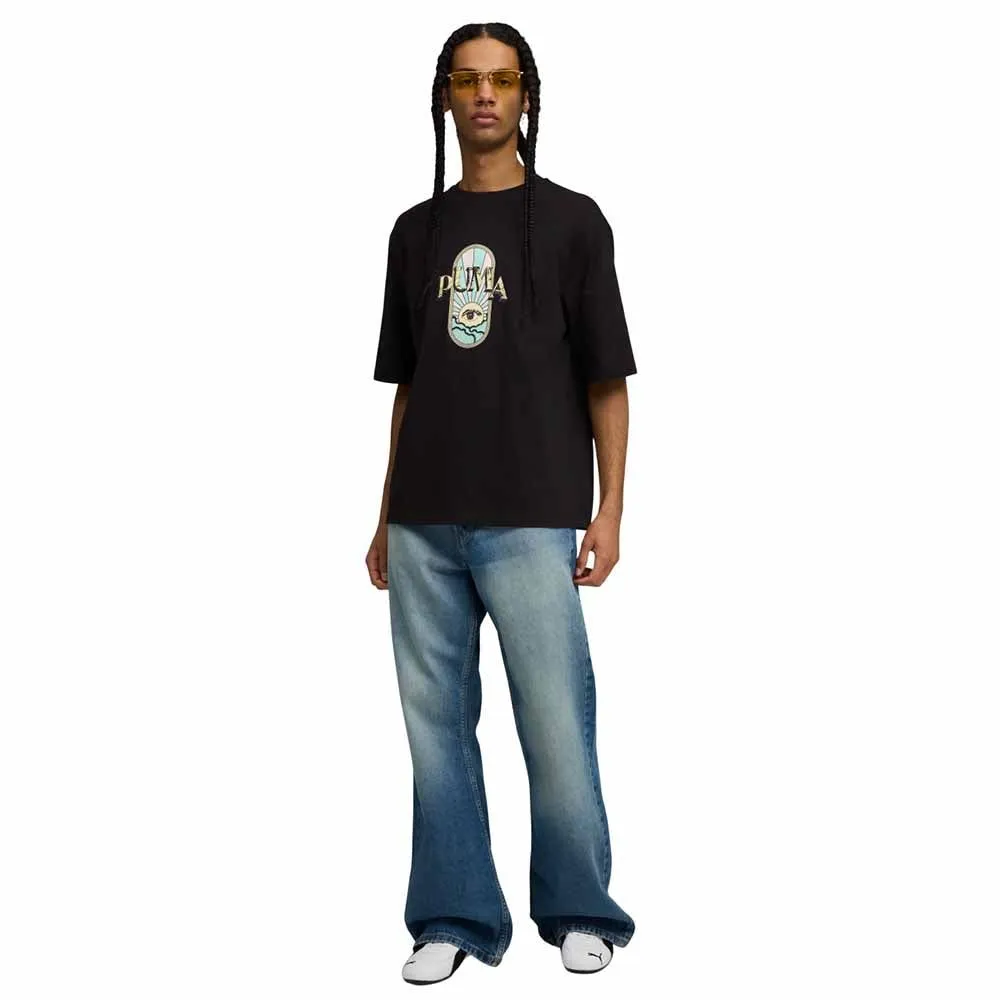 PUMA House of Graphics Men T-Shirt Black - PU097AP041EOTH