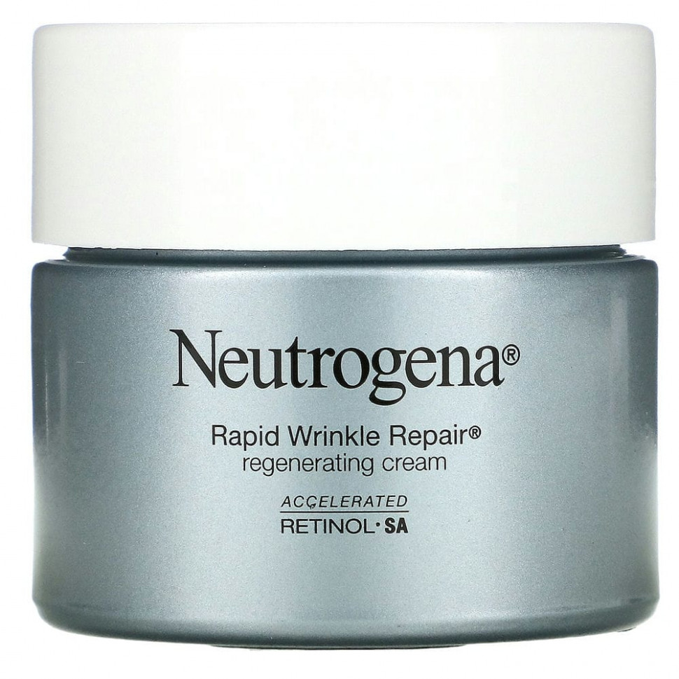 Neutrogena, Rapid Wrinkle Repair, восстанавливающий крем, 48 г (1,7 унции) - NGN-11098-Без отдушек