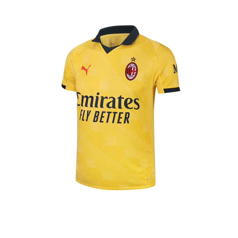 PUMA Men AC Milan Third Replica 2025/26 Jersey Yellow - PU097AP850ENTH
