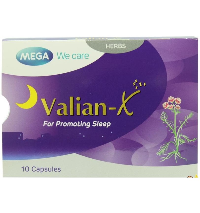 Капсулы против бессонницы Valian – X 10 капсул