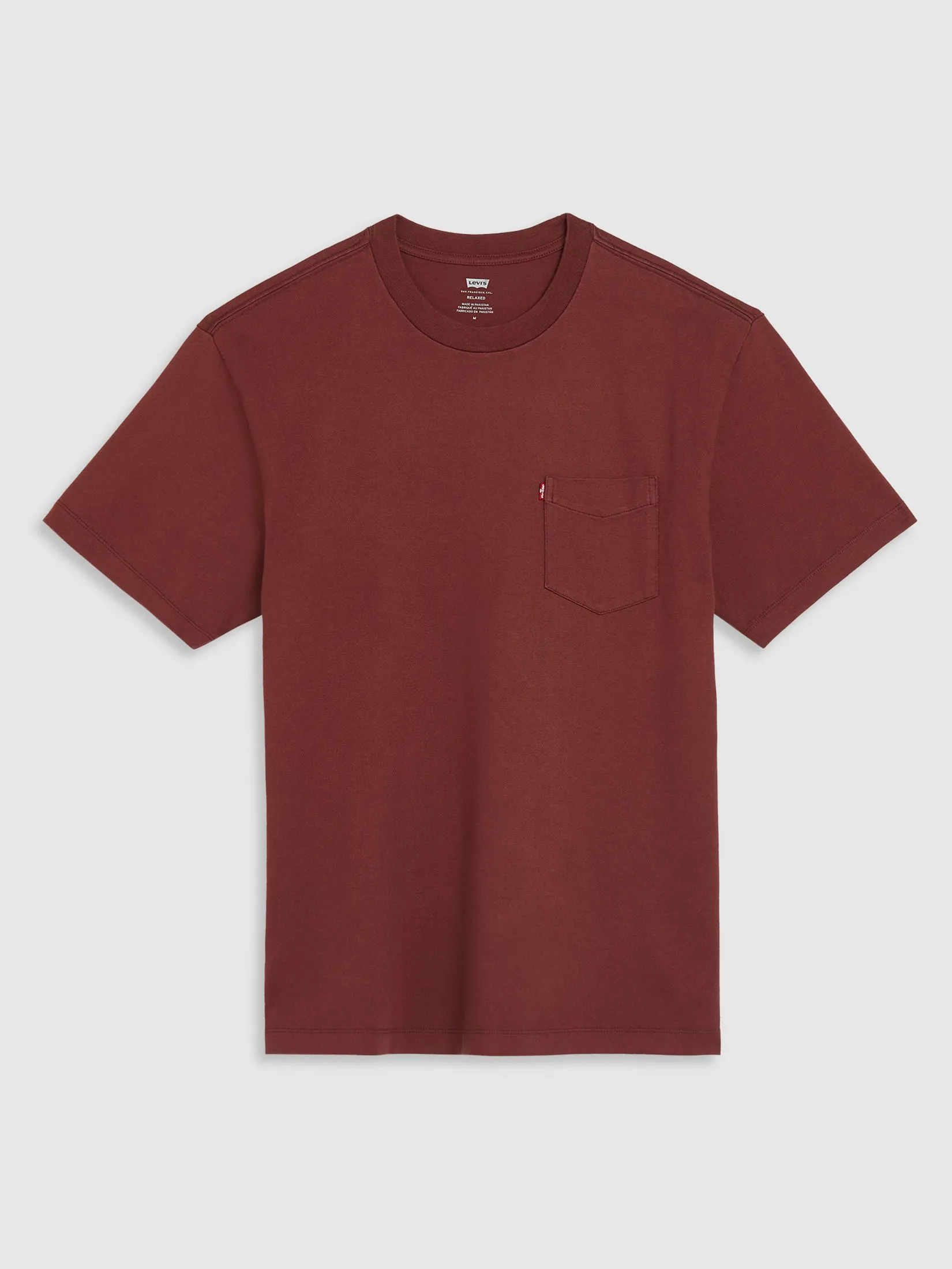LEVI'S Men’s Pocket T-Shirt Red