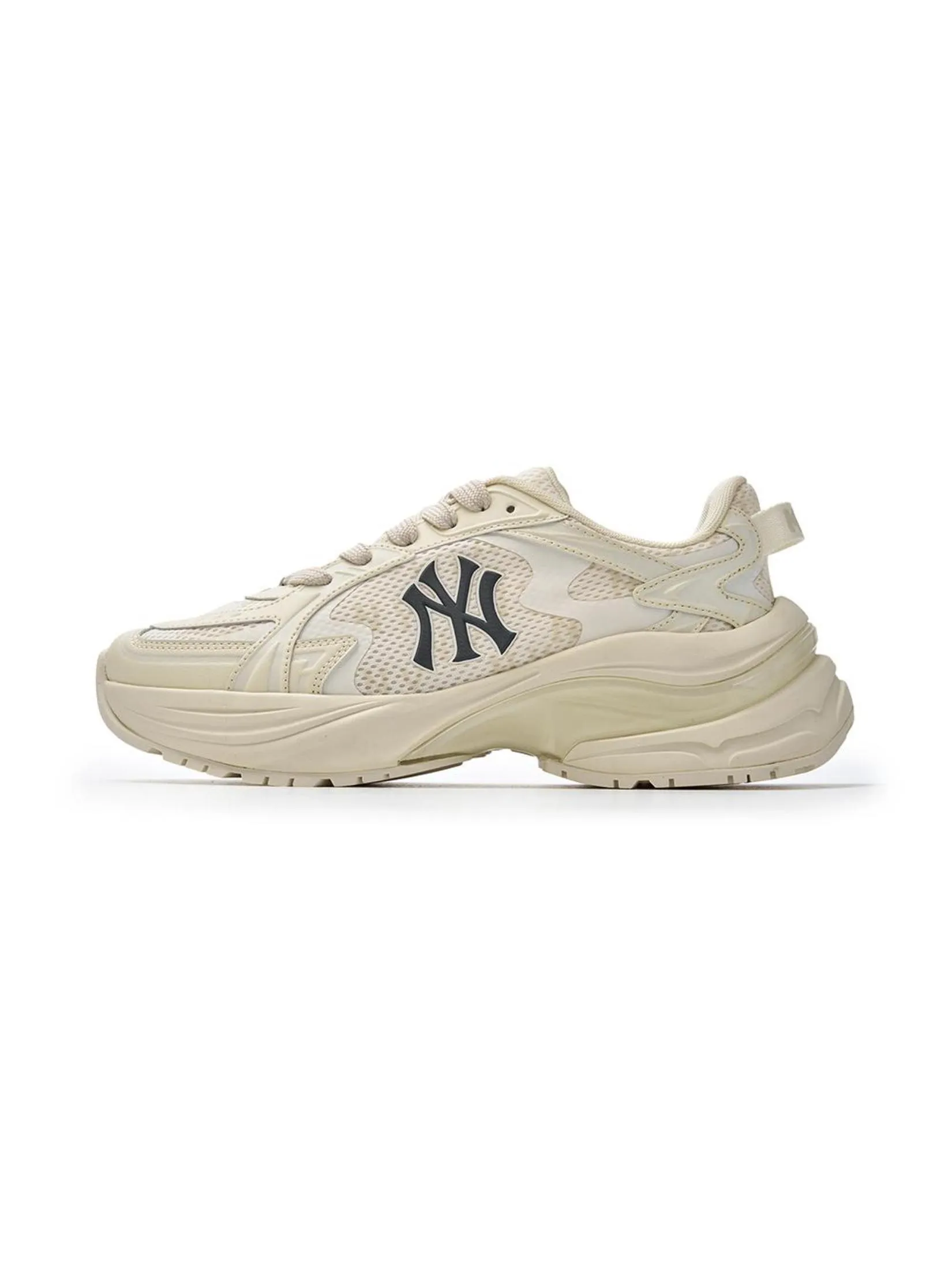 MLB Unisex Curve Runner Monogram Model 3ARNSPL5N 50BGL Light Beige