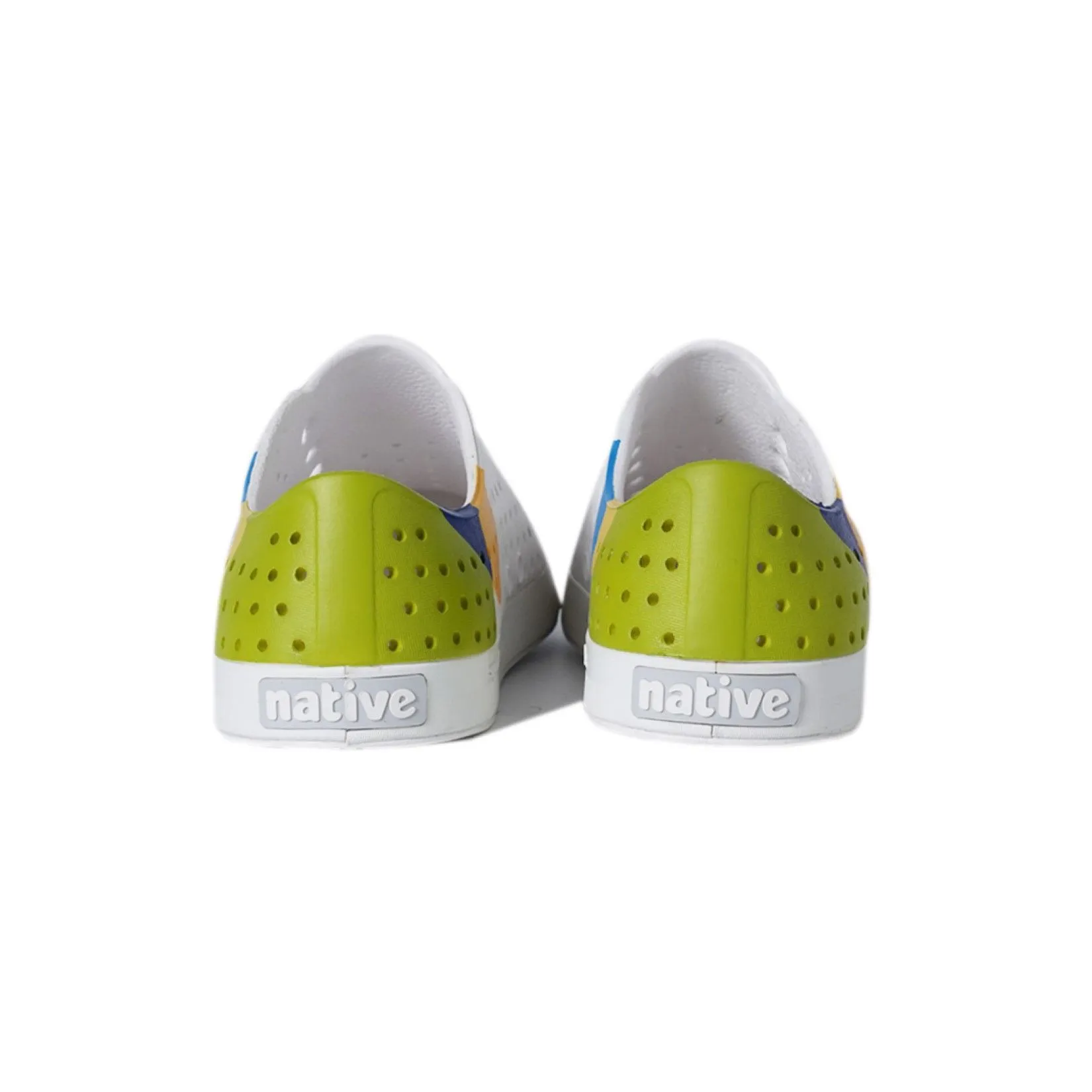 NATIVE Jefferson Wanderfoam Block  Shell White/ Seaweed Pollen Dot