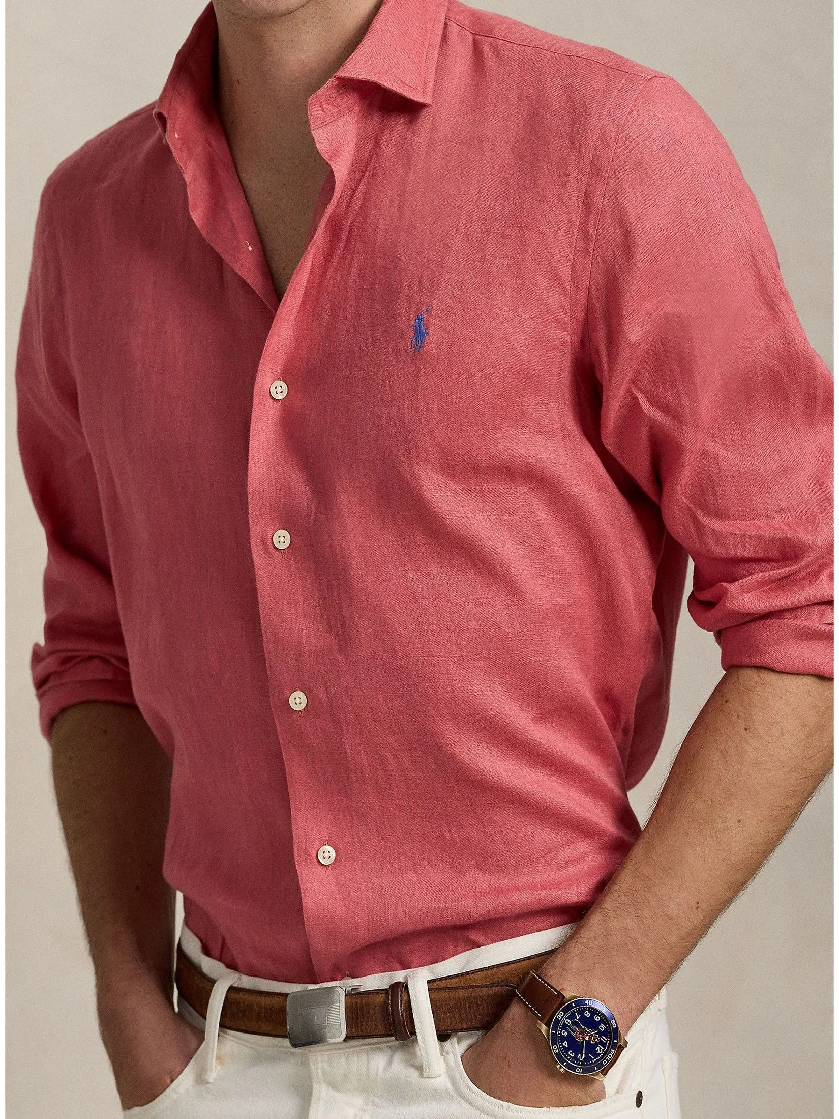 POLO RALPH LAUREN Shirt Men MNPOWOV16824393 Pink