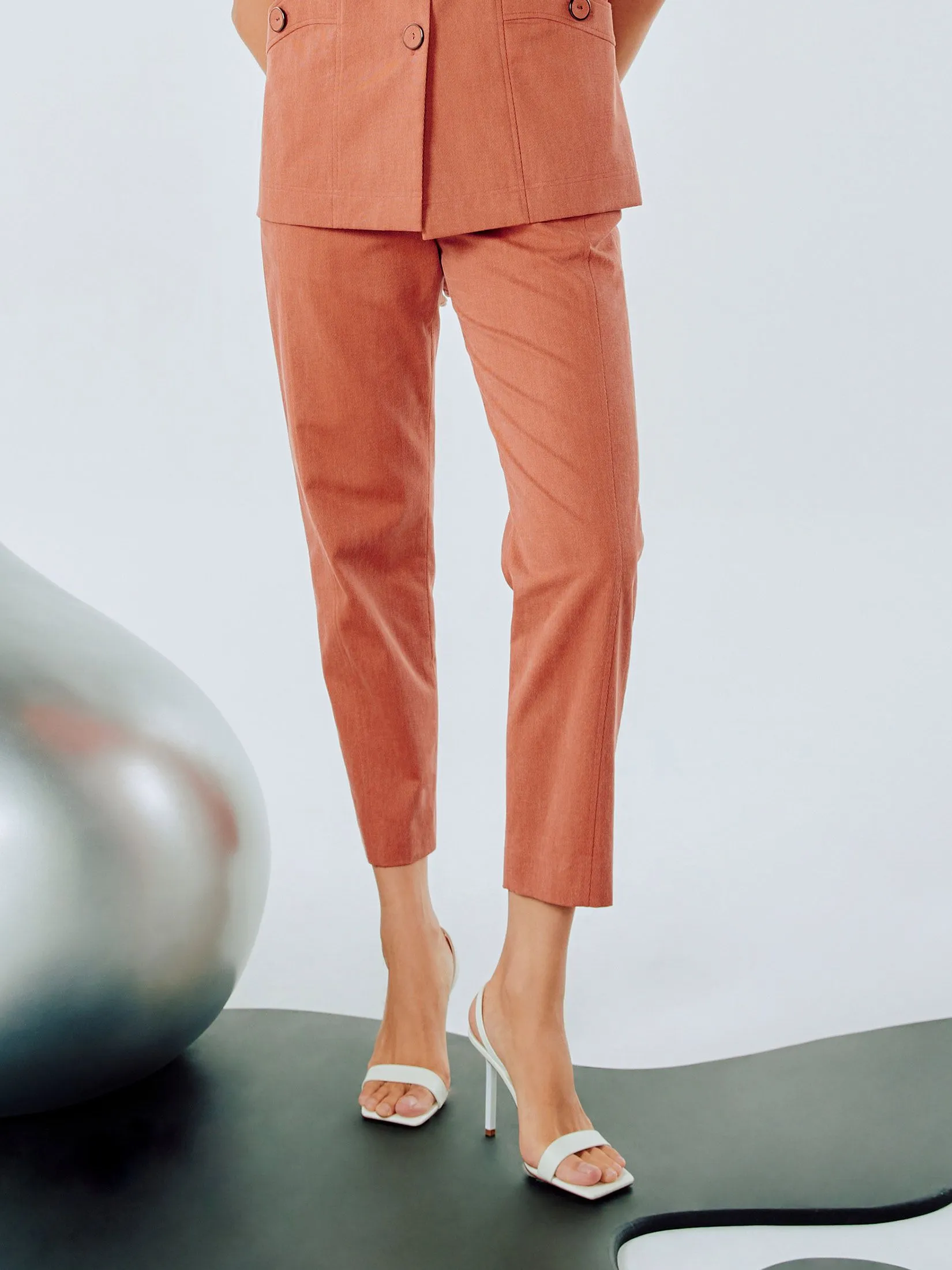 SHAKA Woman Pants Jodhpurs Orange