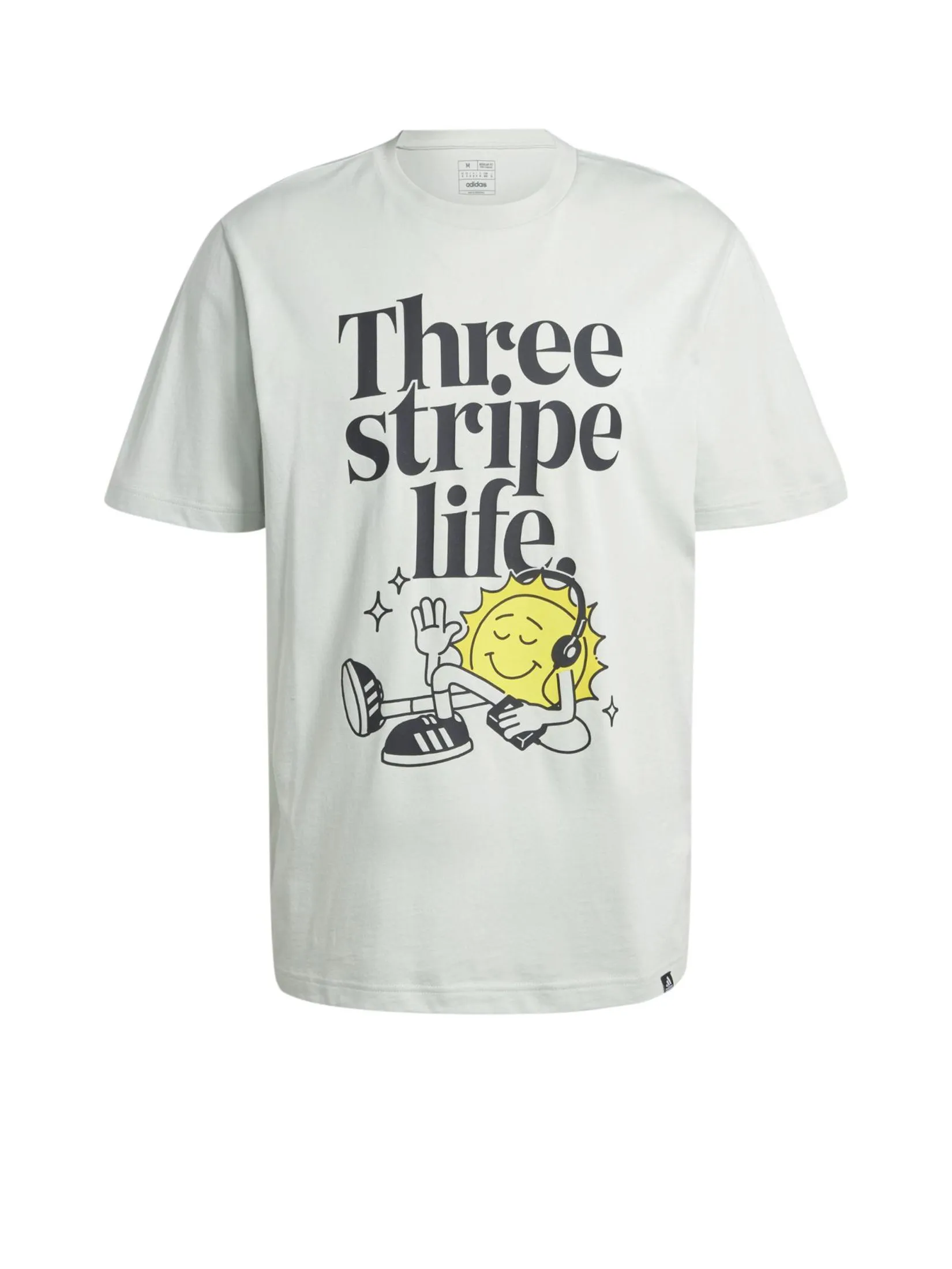 ADIDAS Men T-Shirt Positivity Graphic