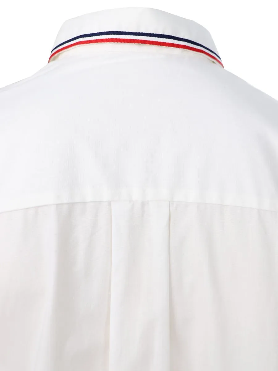 ELLE White Women CROP SHIRT COTTON W3B272 COLLECTION BEPARIS