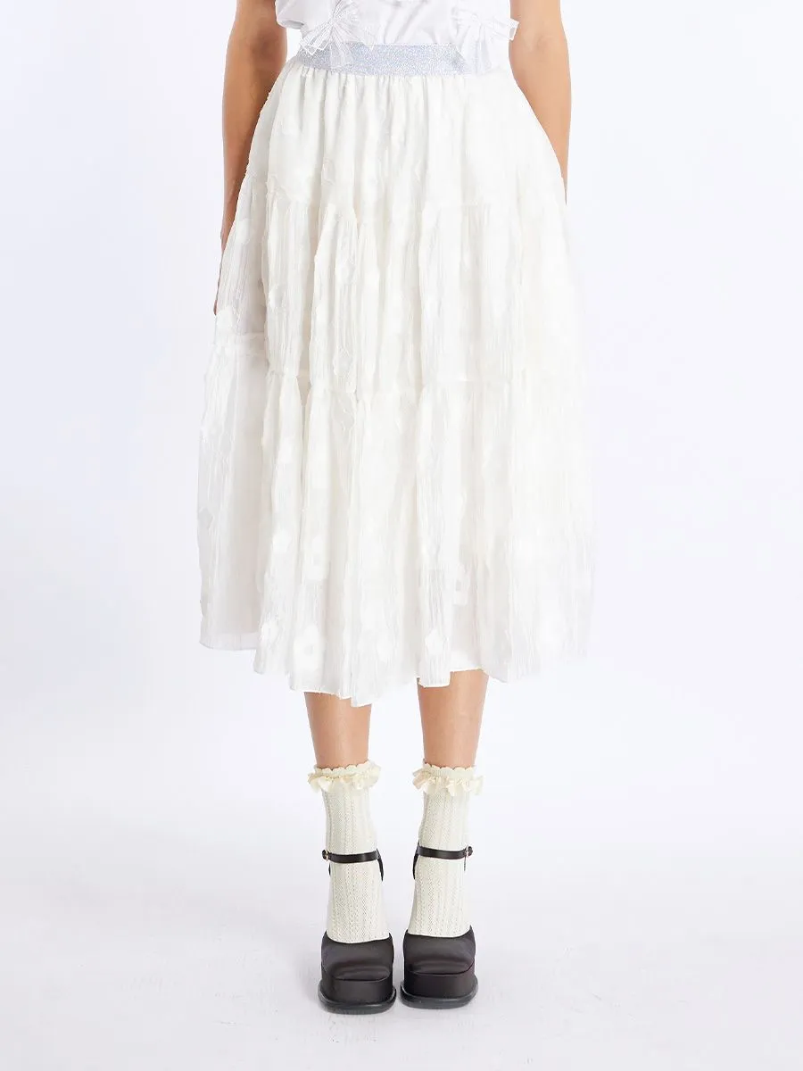 ICONIC WOMAN WHITE LAYLA SKIRT