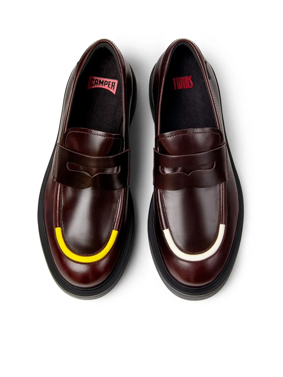 CAMPER Men Casual Shoes TWS Burgundy