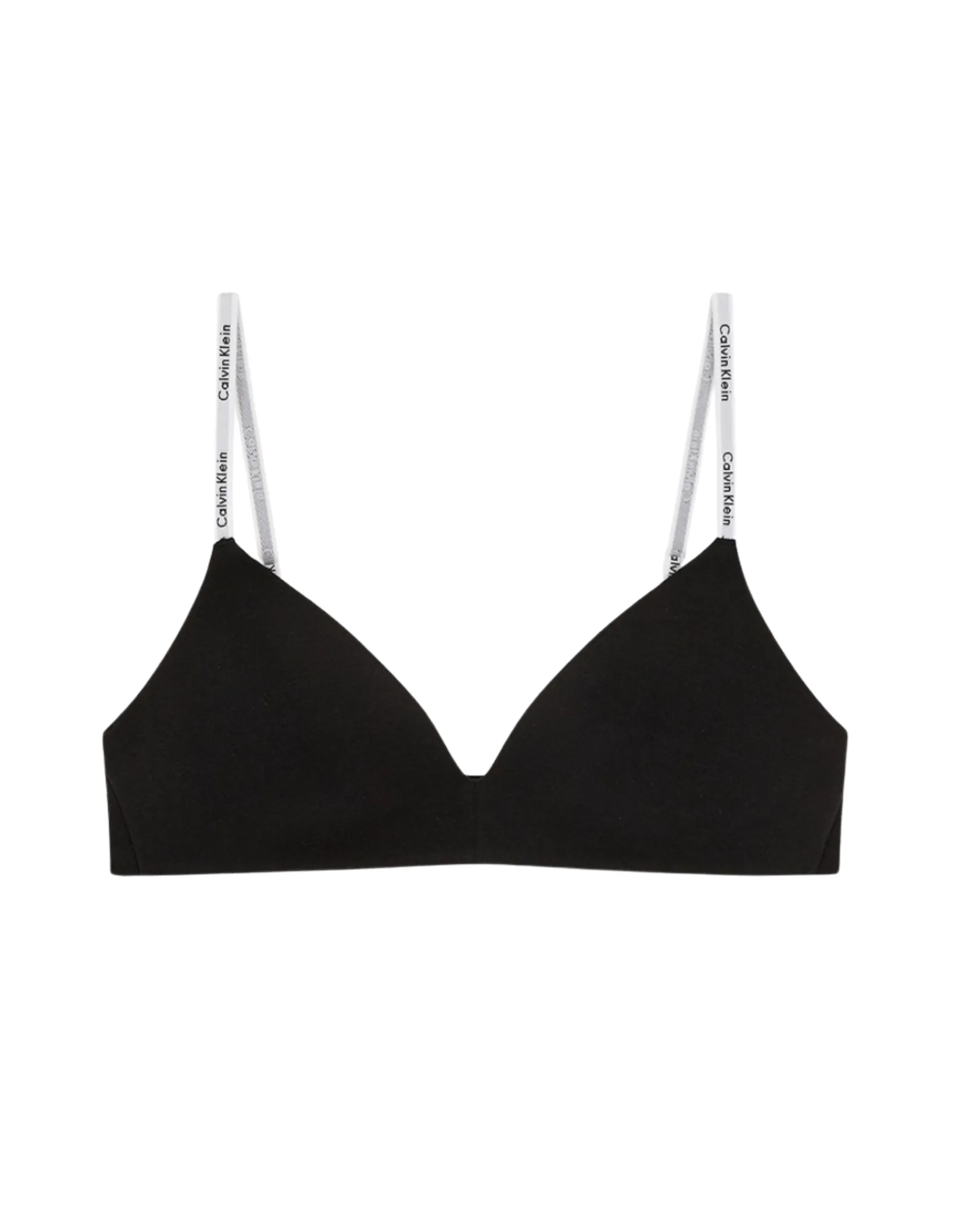 CALVIN KLEIN Women's Icon Cotton Modal Lightly Lined Bralette Black