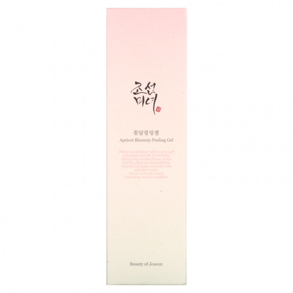 Beauty of Joseon, Гель-пилинг с цветками абрикоса, 100 мл (3,38 жидк. Унции)