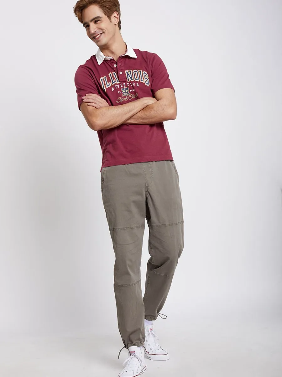 DEFRY 01 Men Polo Short Sleeves Red