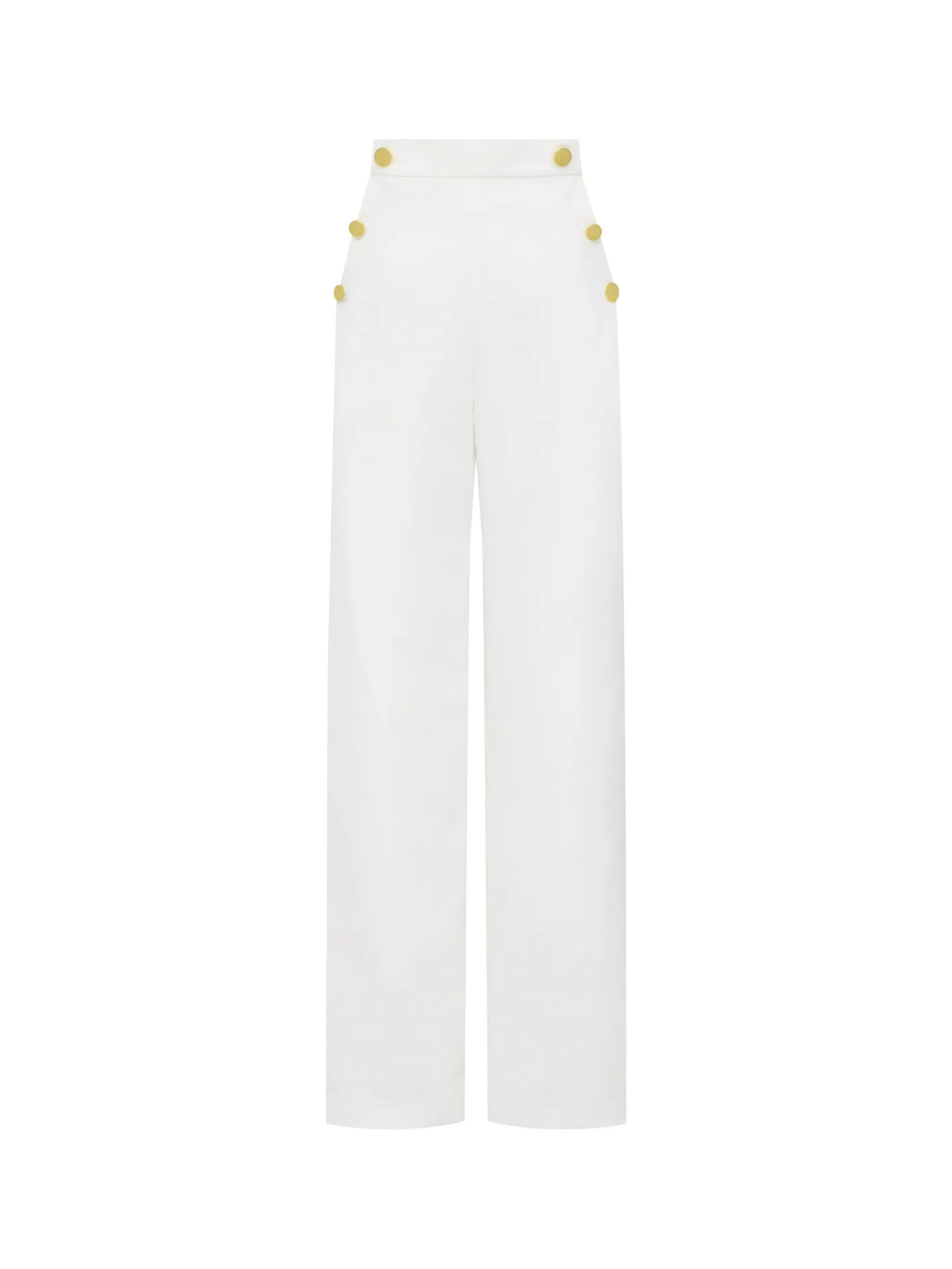 ASV (AW24)Celia Signature Women Pants White