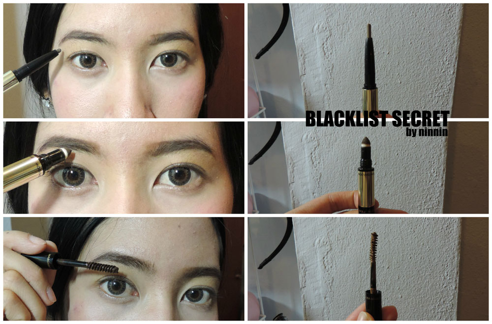 Средство 3-в-1 для прорисовки бровей Mistine 2 оттенка