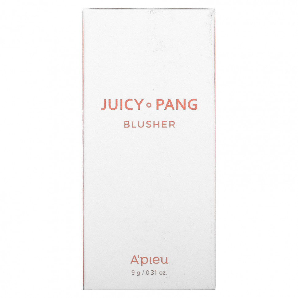 A'Pieu, Водяные румяна Juicy Pang, CR02, 9 г (0,31 унции)