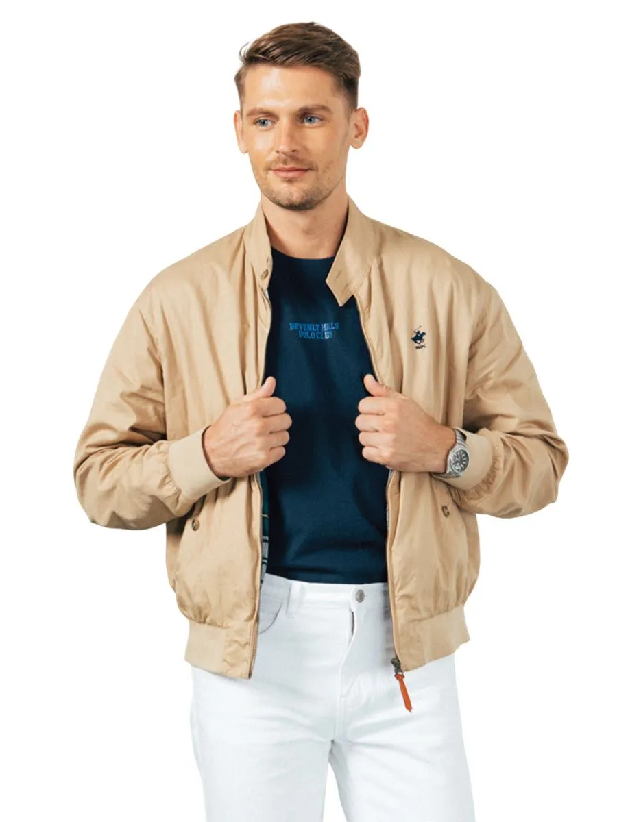BEVERLY HILLS POLO CLUB Khaki Men Jacket