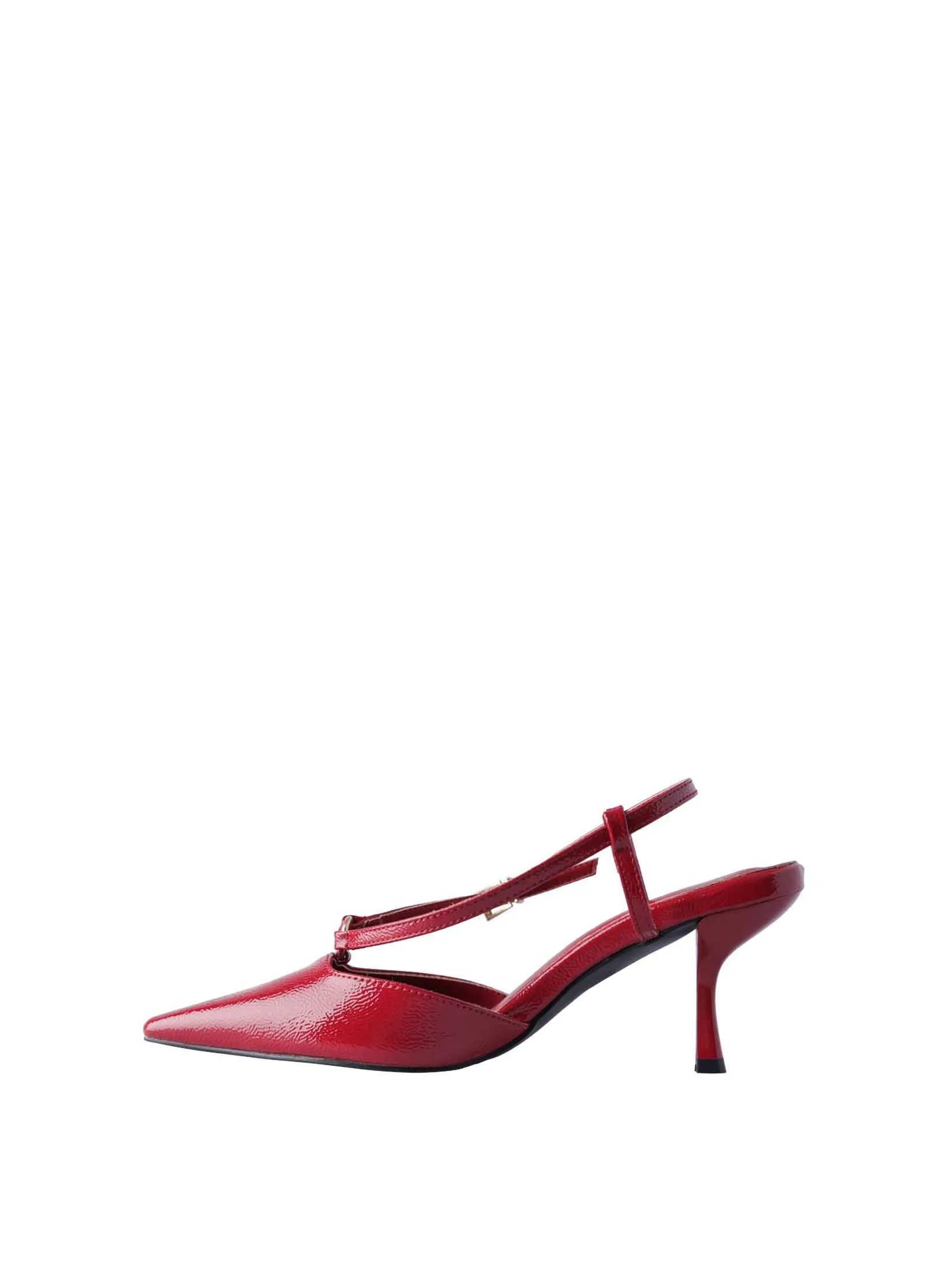 VILLAINS SF ASTRA Women's Heeled Sandals BURGUNDY