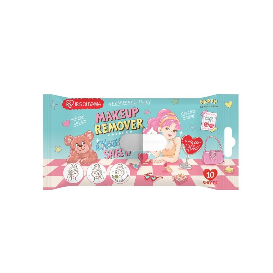 Iris Ohyama Makeup Remover Cleansing Sheet 10 Sheet