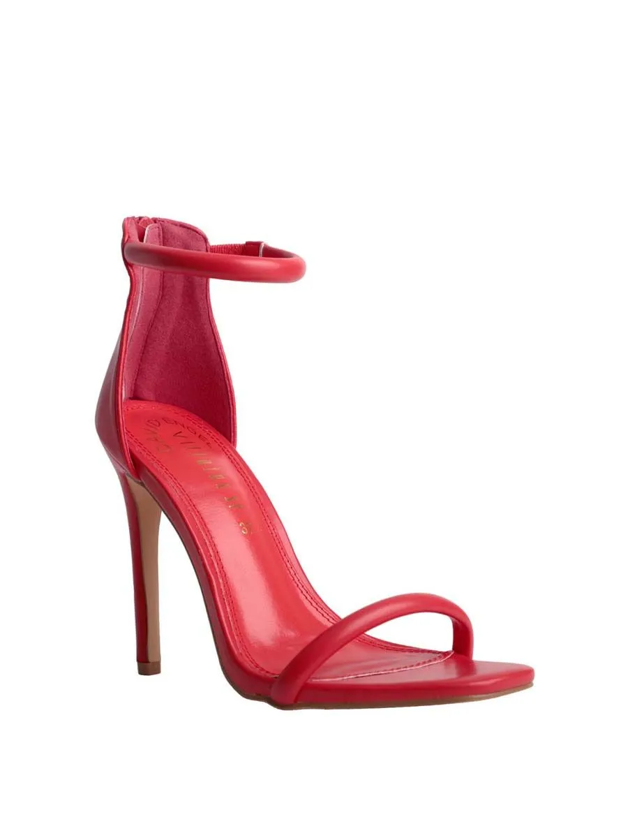 VILLAINS SF ARLENE Women's Heeled Sandals RED
