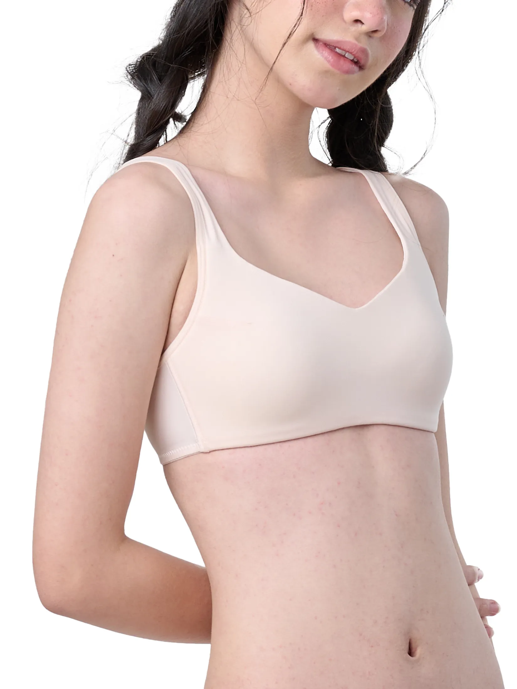 WACOAL Women Teen Collection Plaifah.postcard wireless bra cream