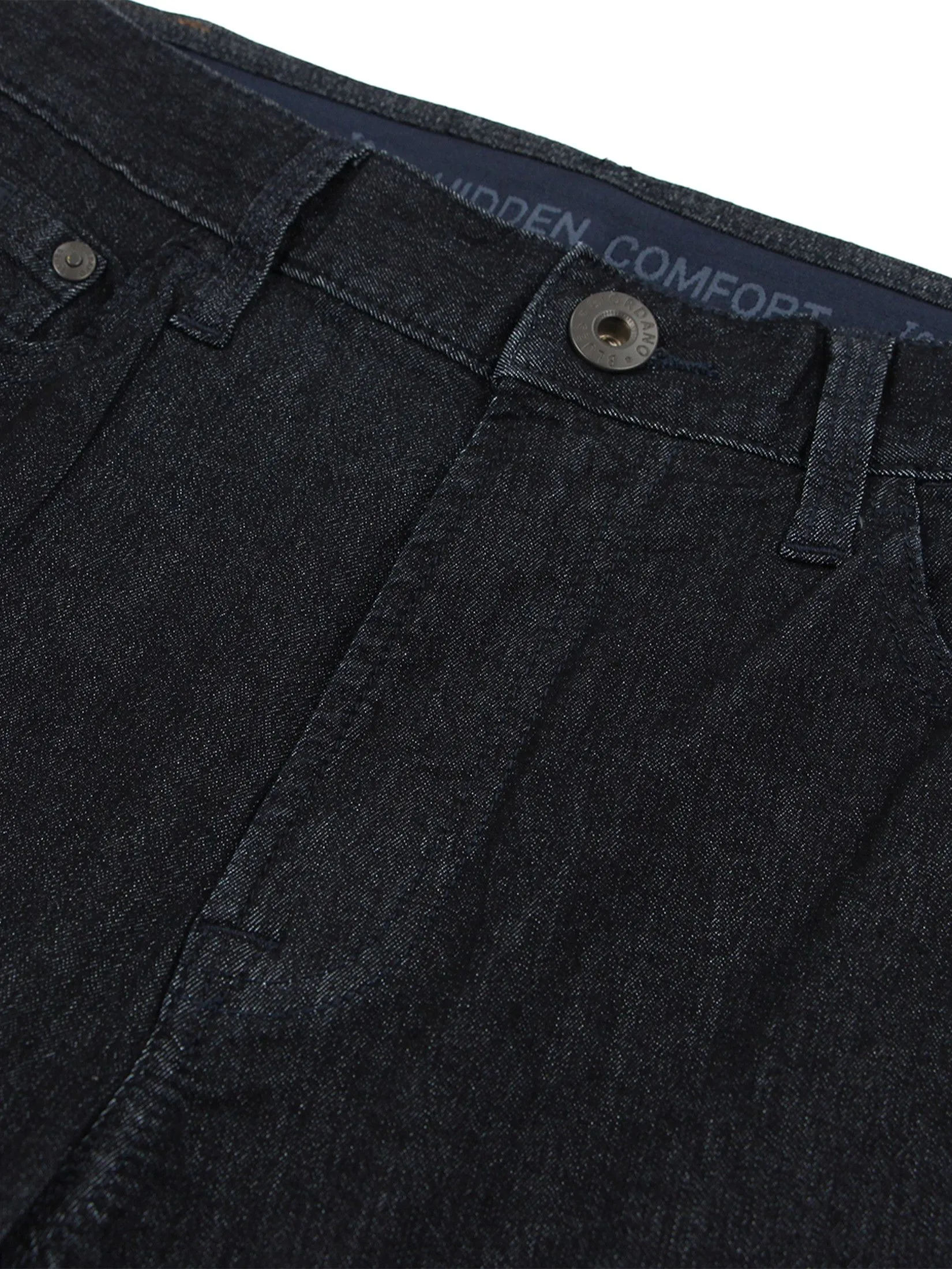 GIORDANO Men's Slim Stretch Denim Jeans (180° Elastic Waist)