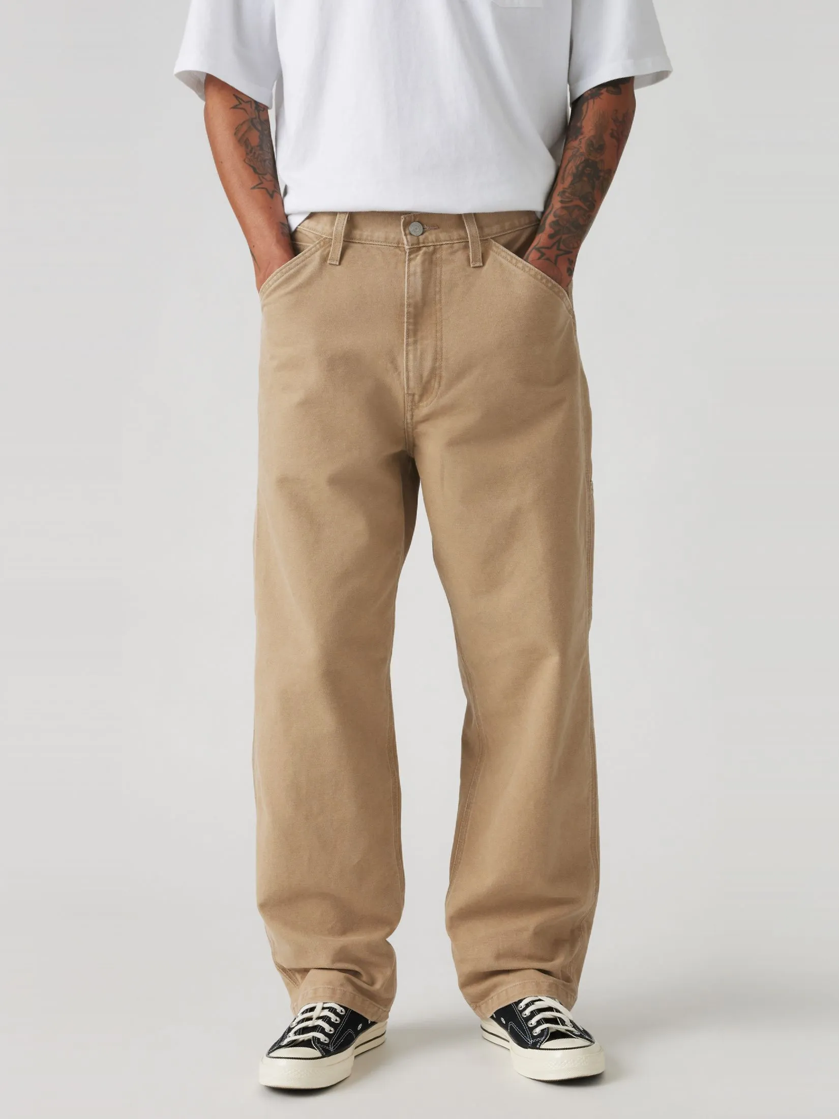LEVI'S Men's 568 Loose Straight Carpenter Neutral
