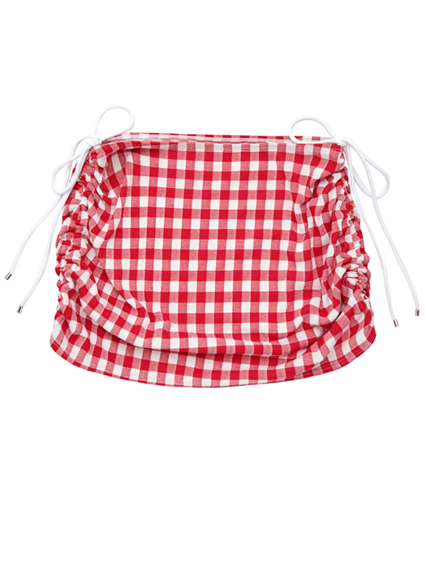 SABINA SWIM SS 25 Woman | CHERRY ON TOP Betty Swim Cover-up Skirt - Dark Red