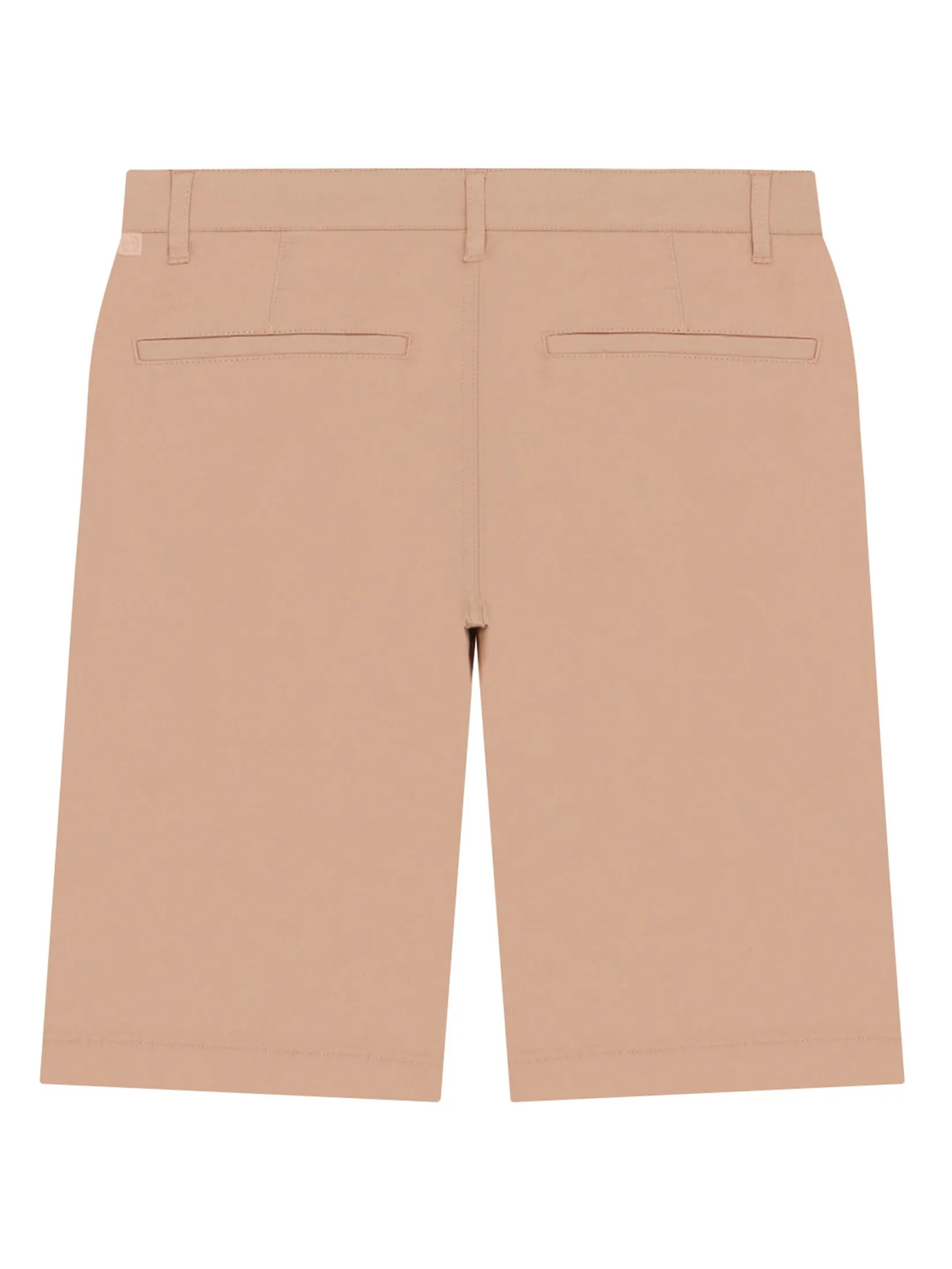 GIORDANO Men's Cotton Hidden Comfort Bermuda Shorts Cork Orange