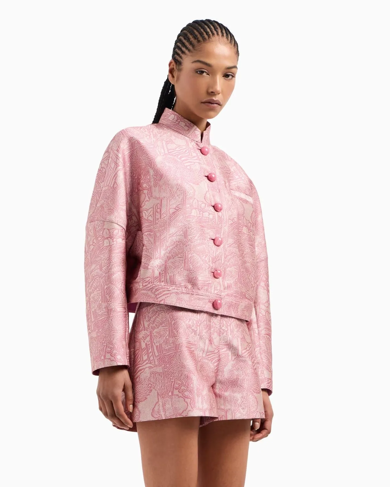 EMPORIO ARMANI Coat Women EW001548-TE13445-F4027 Pink