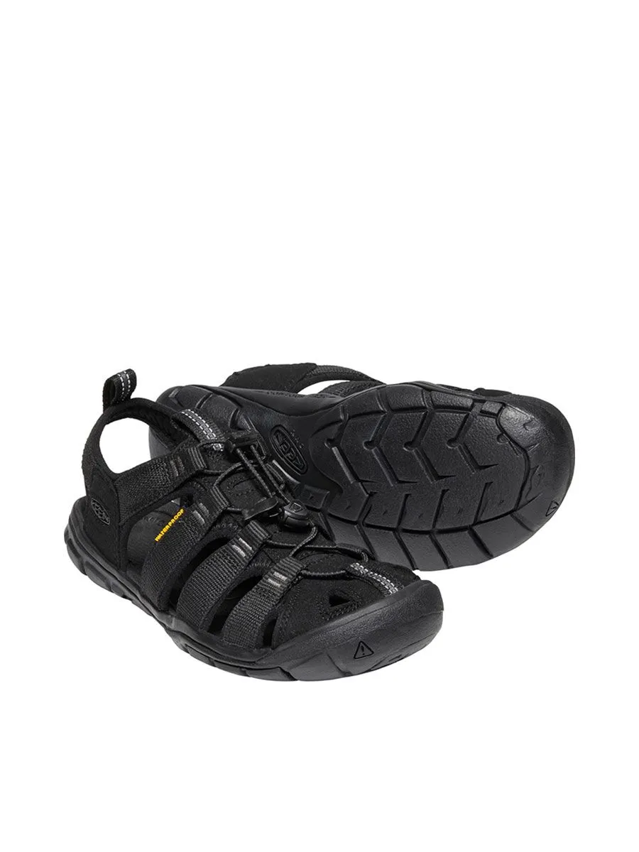KEEN W-Clearwater Cnx Flip Flops 1020662 Black/Black