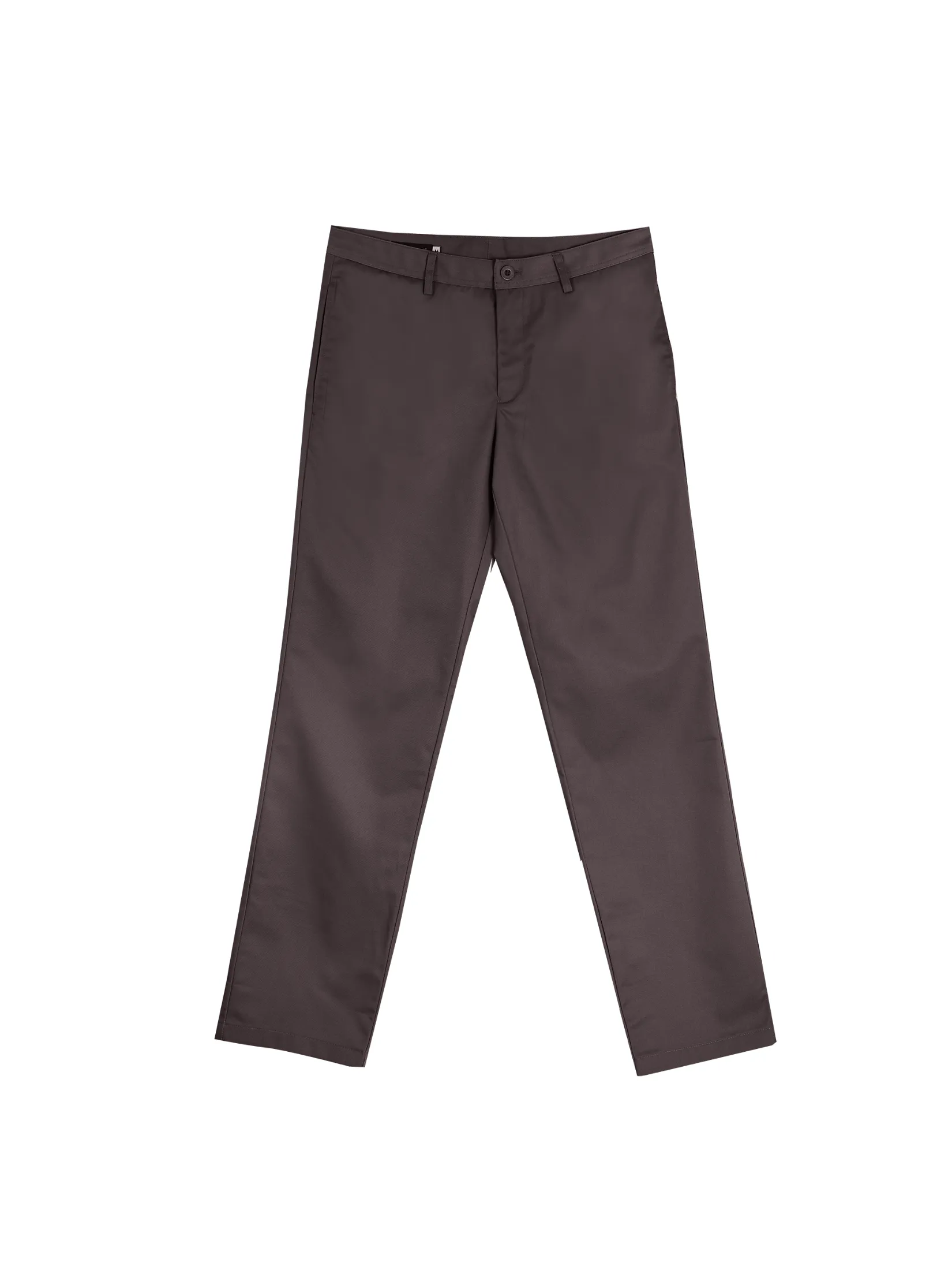 ELLE HOMME Men's Chino pants REGULAR FIT W8L280 - Dark Brown Size - L